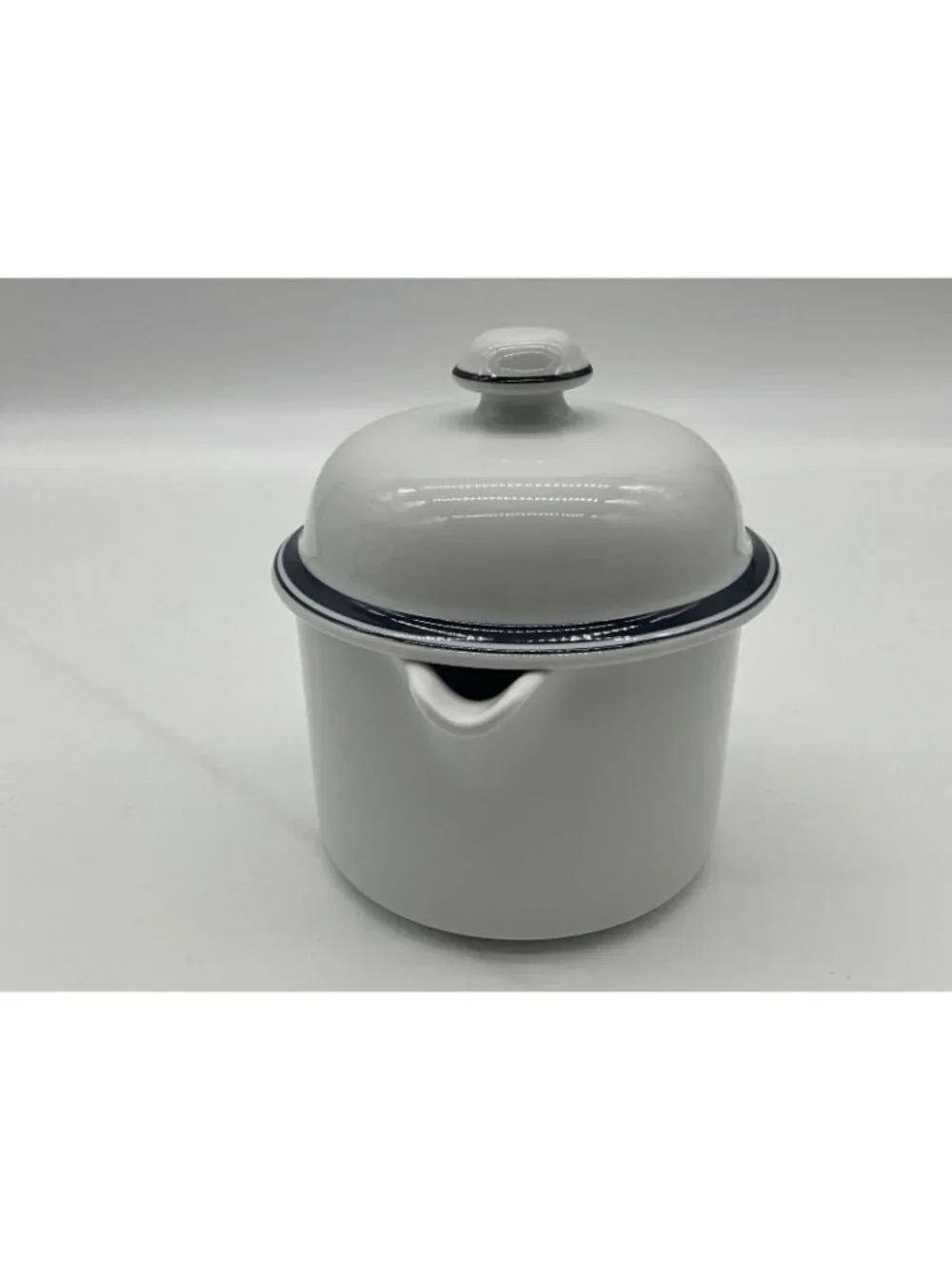 Dansk Bistro VTG Christianshaven White Creamer and Sugar Bowl Set Made  Portugal
